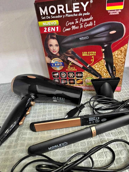 Secador de pelo + planchita
