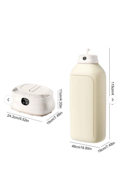 Secadora de ropa compacta portátil